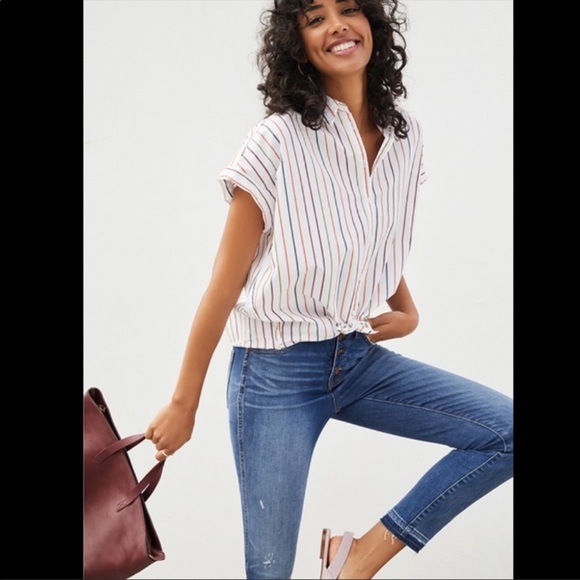 Madewell Tops - Madewell Central Sadie stripe